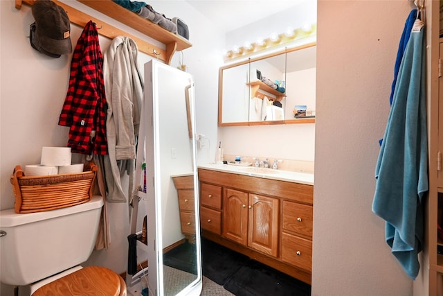 57 Fir St, Trout Creek, MT 59874 - bathroom featuring toilet and vanity