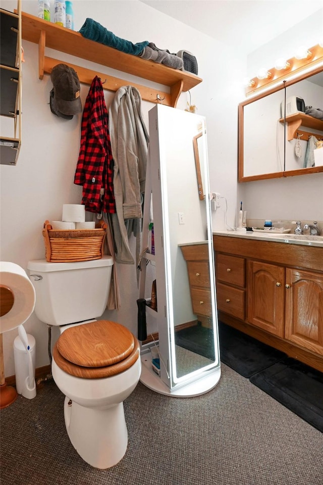 57 Fir St, Trout Creek, MT 59874 - bathroom with vanity and toilet