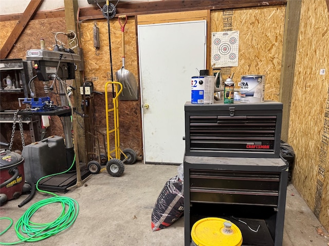 57 Fir St, Trout Creek, MT 59874 - miscellaneous room featuring concrete flooring