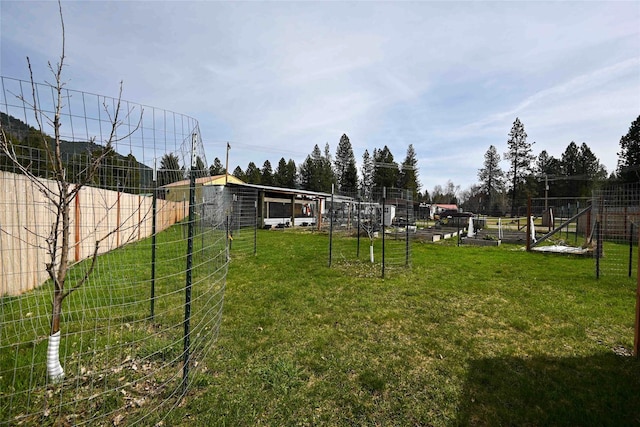 57 Fir St, Trout Creek, MT 59874 - view of yard featuring a vegetable garden