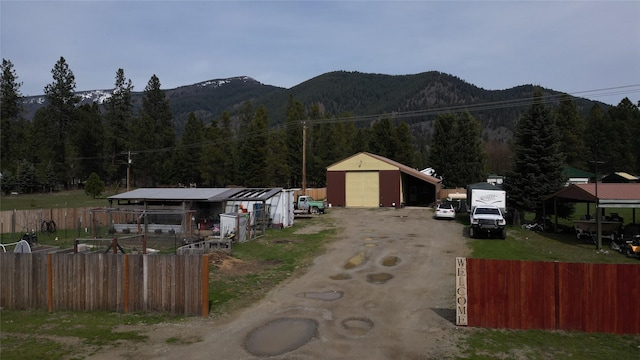 57 Fir St, Trout Creek, MT 59874 - view of mountain background with a forest