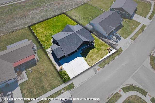 drone / aerial view