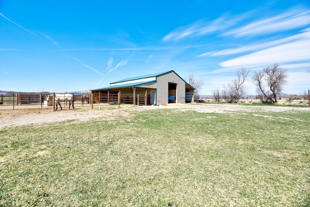 3570 Juniper Dr, Helena, MT 59602 - view of outdoor structure with an exterior structure and a view of rural / pastoral area