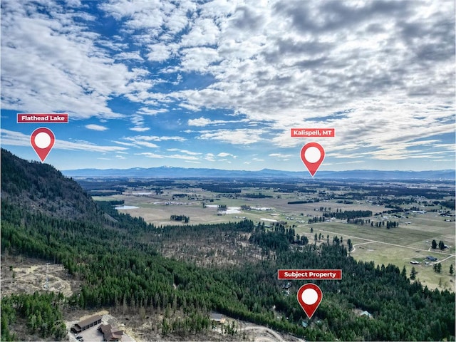 1000 Kelley Rd, Columbia Falls, MT 59912 - view of mountain background