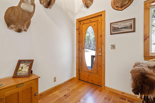 1000 Kelley Rd, Columbia Falls, MT 59912 - foyer entrance with light wood-type flooring, healthy amount of natural light, and baseboards
