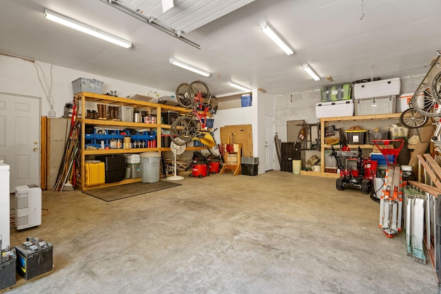 1000 Kelley Rd, Columbia Falls, MT 59912 - garage featuring a workshop area