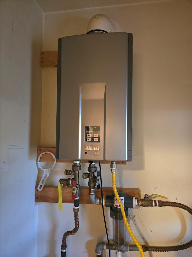 225 Marten Creek Rd, Trout Creek, MT 59874 - utilities featuring tankless water heater