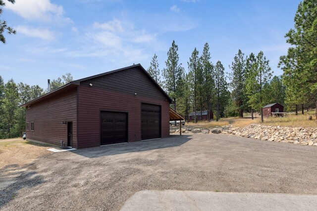 5608 Trinity Way, Florence, MT 59833 - view of detached garage