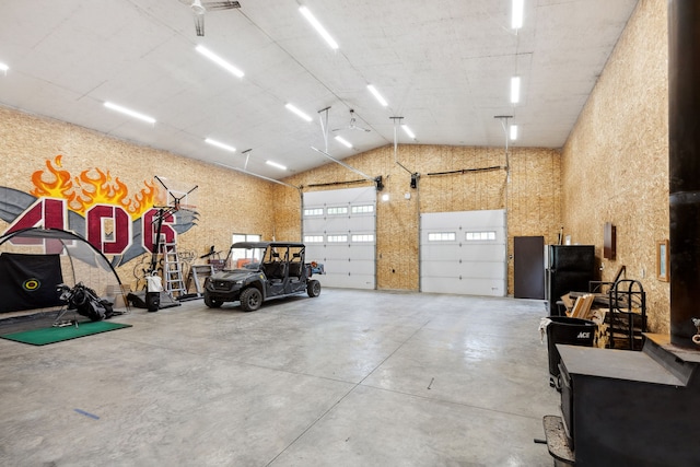 5608 Trinity Way, Florence, MT 59833 - garage featuring freestanding refrigerator