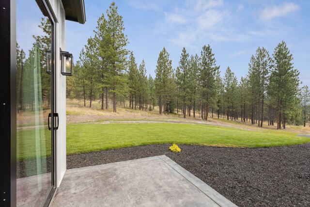 5608 Trinity Way, Florence, MT 59833 - view of yard featuring a patio