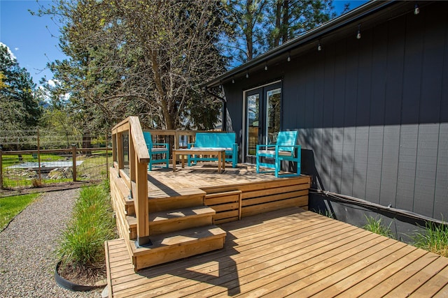 4210 Lincoln Rd, Missoula, MT 59802 - view of wooden terrace