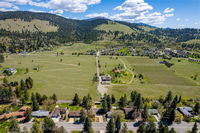 4210 Lincoln Rd, Missoula, MT 59802 - drone / aerial view with a rural view and a mountain view