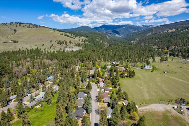 4210 Lincoln Rd, Missoula, MT 59802 - bird's eye view with a forest view and a mountain view