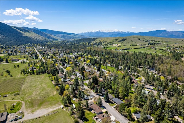 4210 Lincoln Rd, Missoula, MT 59802 - bird's eye view featuring a mountain view