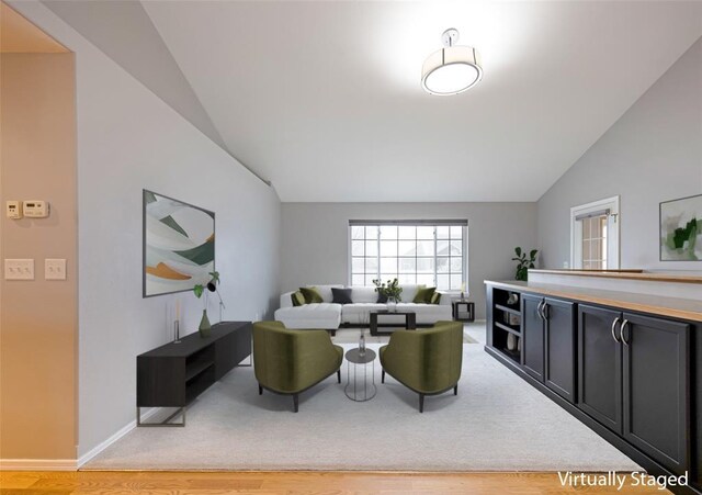 4891 Christian Dr, Missoula, MT 59803 - bar with high vaulted ceiling and light wood-type flooring