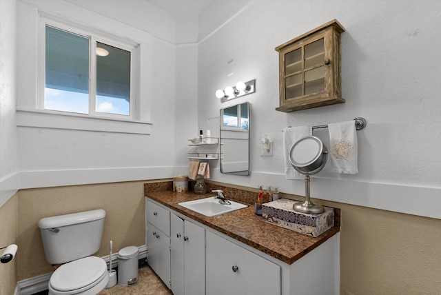 360 White House Ln, Bonner, MT 59823 - half bath featuring vanity and toilet