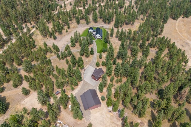 drone / aerial view