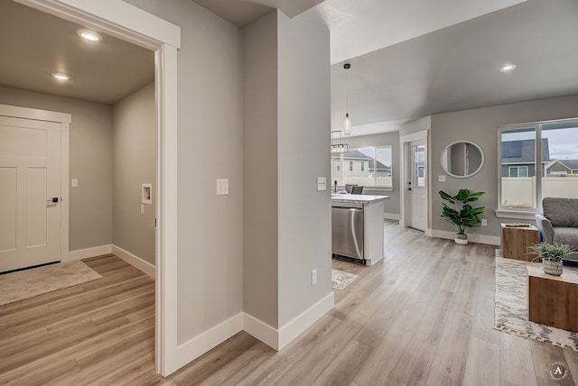 215 Meadow View Loop, East Helena, MT 59635 - entrance foyer with light wood-type flooring and baseboards