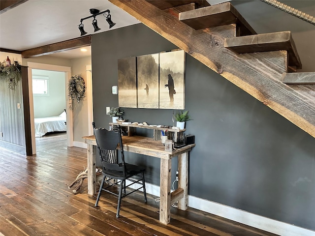 11 High Country Ct, Plains, MT 59859 - dining room featuring baseboards and hardwood / wood-style flooring