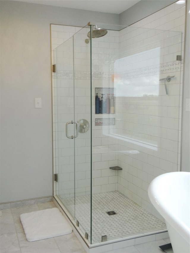652 Simms Ashuelot Rd, Fort Shaw, MT 59443 - full bathroom featuring a sink and a stall shower