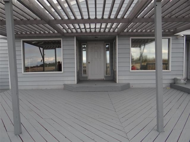 652 Simms Ashuelot Rd, Fort Shaw, MT 59443 - deck featuring a pergola