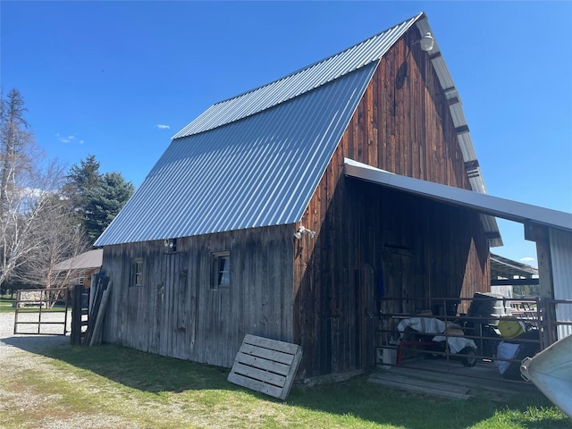 5 Whitepine Ranch Ln, Trout Creek, MT 59874 - view of barn