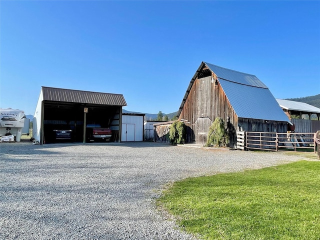 5 Whitepine Ranch Ln, Trout Creek, MT 59874 - view of home's community with fence and a mountain view