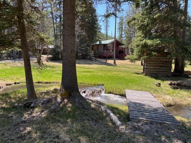 2025 Emmons Canyon Rd, Kila, MT 59920 - view of grassy yard