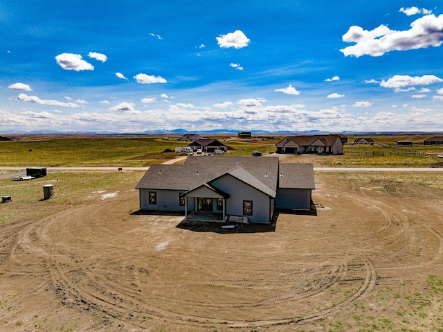 drone / aerial view