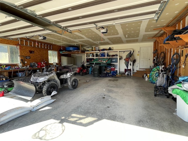 398 Little Beaver Creek Rd, Trout Creek, MT 59874 - garage with a garage door opener