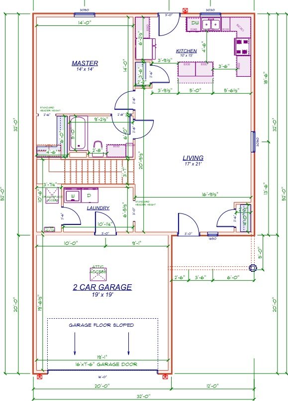 3714 7th St NE, Great Falls, MT 59404 - plan