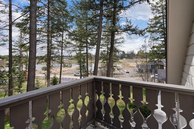 343 Deer Trl, Whitefish, MT 59937 - balcony featuring a water view