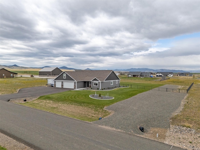 2277 Spring Wheat Loop, East Helena, MT 59635 - view of front of property featuring driveway and an attached garage