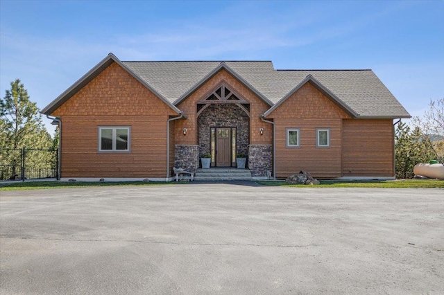 160 Jackson Creek Rd, Clancy, MT 59634 - view of front of house with stone siding