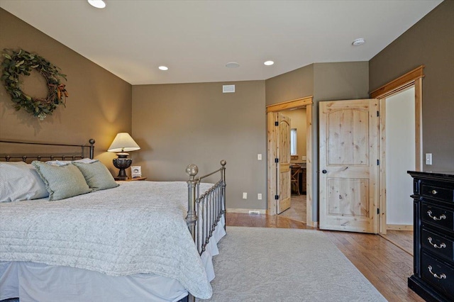 160 Jackson Creek Rd, Clancy, MT 59634 - bedroom with wood finished floors and recessed lighting