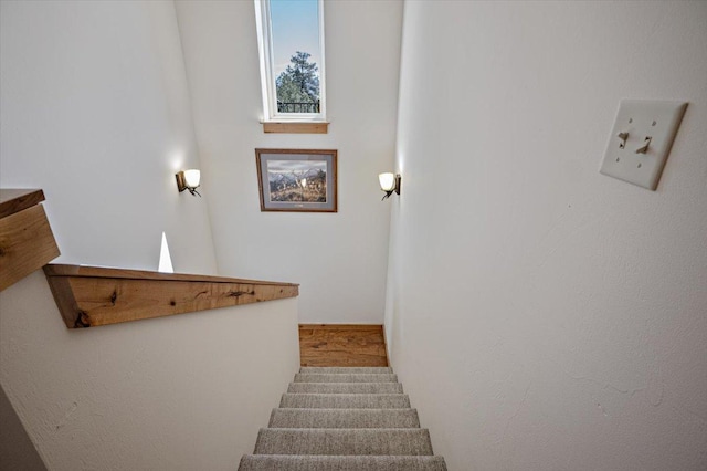 160 Jackson Creek Rd, Clancy, MT 59634 - staircase with wood finished floors