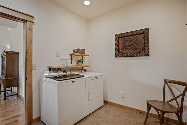 160 Jackson Creek Rd, Clancy, MT 59634 - laundry area with washing machine and clothes dryer and recessed lighting