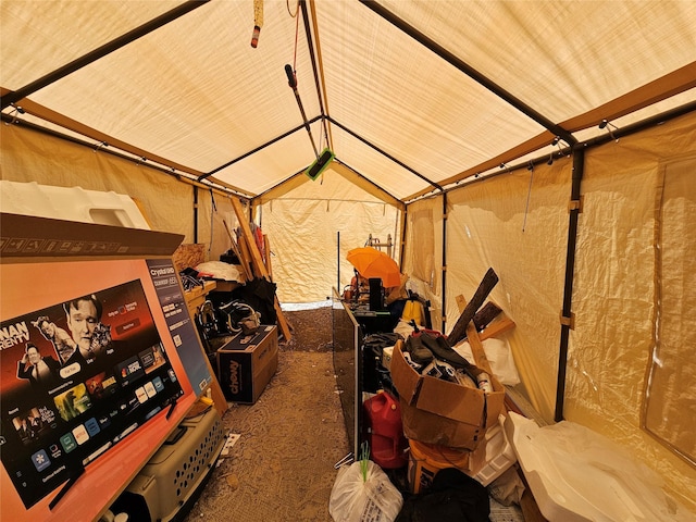storage with a garage
