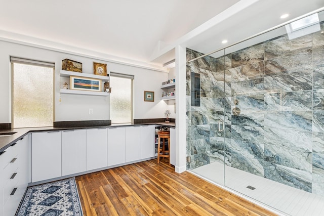 14 Buffalo Hill Cir, Kalispell, MT 59901 - bar featuring wood finished floors and recessed lighting