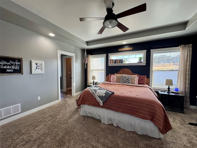 19 Country Meadow Ln, Clancy, MT 59634 - bedroom with carpet flooring, recessed lighting, and ceiling fan