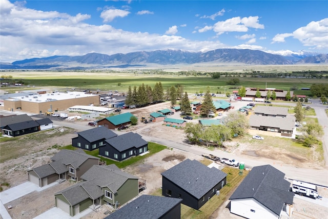 209 Pearl St, Ennis, MT 59729 - aerial view of a mountainous background