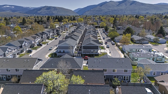 1312 Bridgecourt Way, Missoula, MT 59801 - aerial perspective of suburban area with mountains