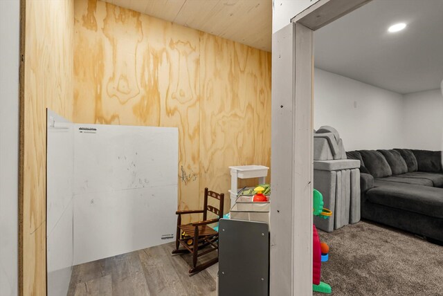21 Bear Paw Loop, Bigfork, MT 59911 - playroom featuring wood finished floors and recessed lighting