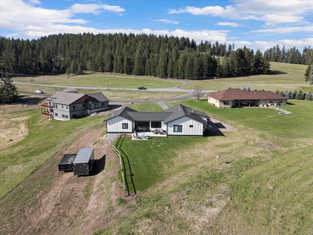 21 Bear Paw Loop, Bigfork, MT 59911 - view from above of property with a heavily wooded area