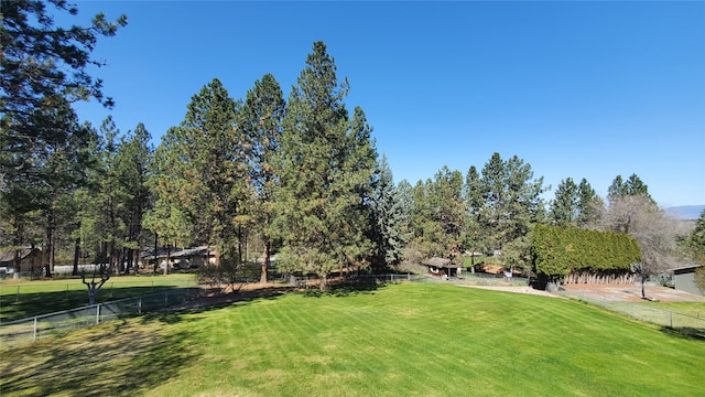 3208 Paul Ln, Missoula, MT 59803 - view of yard with fence