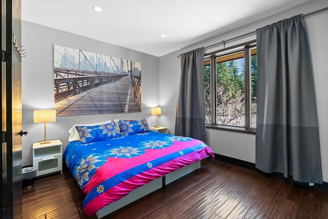 15 Copper Ridge Rd, Trout Creek, MT 59874 - bedroom featuring wood finished floors, baseboards, and recessed lighting