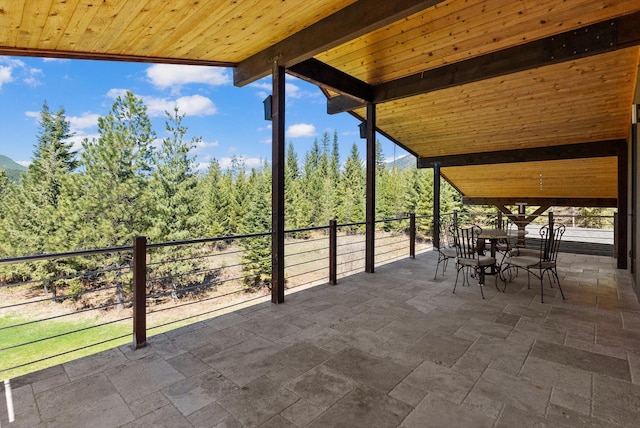 15 Copper Ridge Rd, Trout Creek, MT 59874 - view of patio