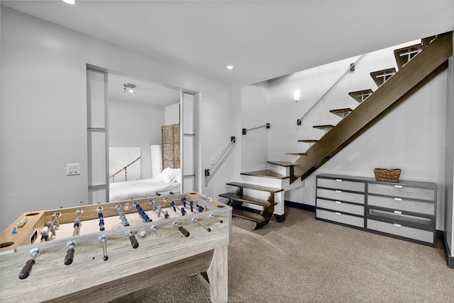 15 Copper Ridge Rd, Trout Creek, MT 59874 - playroom featuring carpet floors, recessed lighting, and baseboards