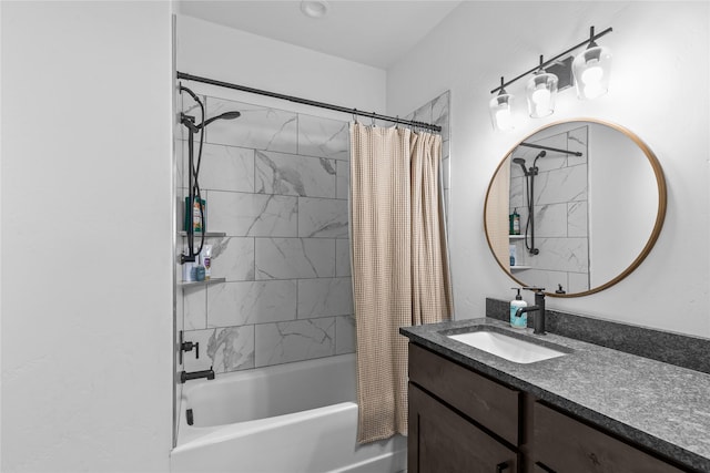 270 Westridge Dr, Somers, MT 59932 - full bath featuring shower / tub combo and vanity