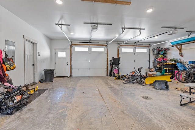 270 Westridge Dr, Somers, MT 59932 - garage with a garage door opener